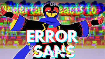 Undertale reacts to Error Sans
