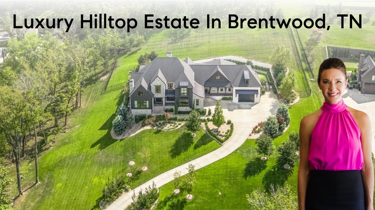 Luxury Estate in Brentwood, TN | Pool, Views & Design Perfection