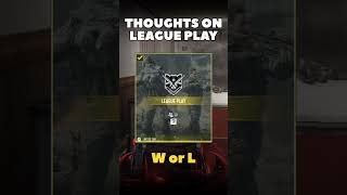 Thoughts On League Play #codm #codmobile