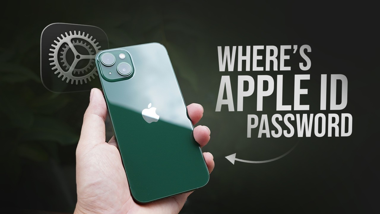 Where is Apple ID Password on iPhone (tutorial) - YouTube