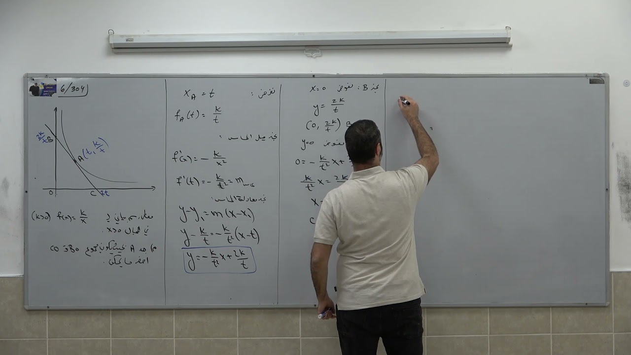 مسائل قصوى في الدوال والرسوم البيانية 1 - سؤال بمستوى بجروت نموذج 581 (806)
