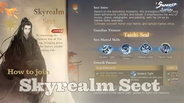 Sword of Justice Global | Skyrealm Sect Guide
