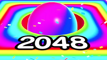 2048  Ball Run 2048 - All Levels Mobile Gameplay Walkthrough Android iOS (Level106-110)