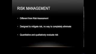 Module 9: Risk Management