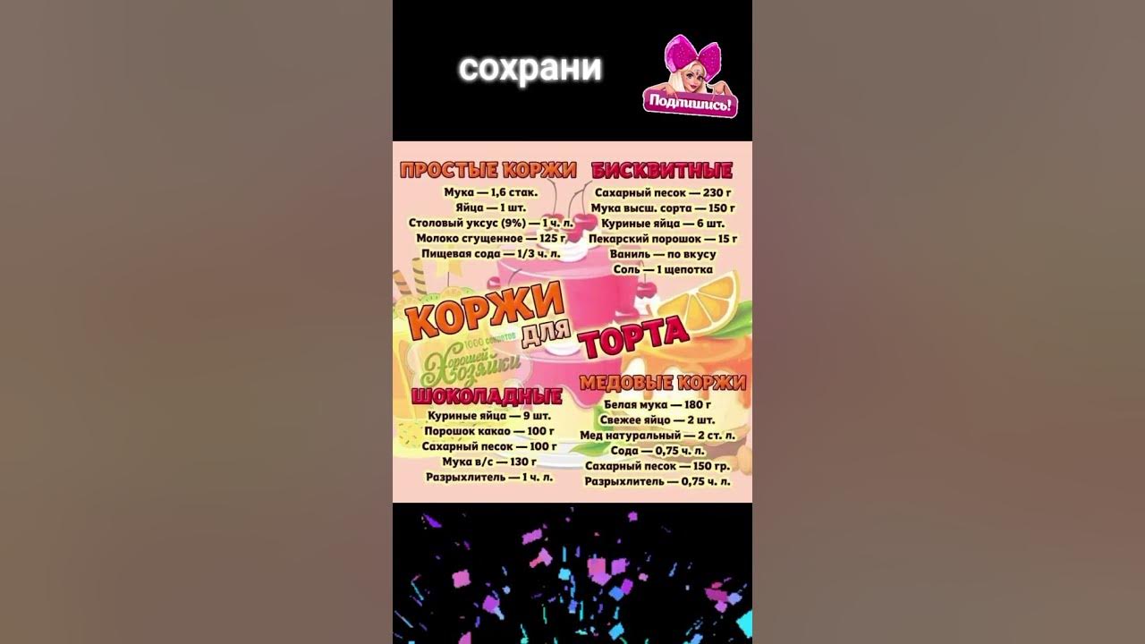 Коржи для торта. #shortvideo #сундучок #приятногоаппетита # ...