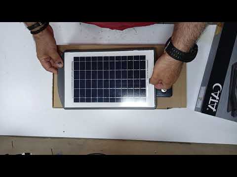 20W CATA TEKNO-SOLAR | güneş enerjili bahçe sokak aydınlatma ürünleri karşılaştırma