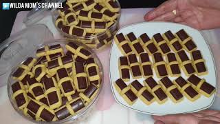 Kue Lebaran, RESEP KUE KERING 'CHOCOLATE STICK COOKIES' || Takaran Sendok