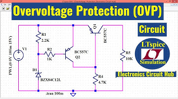Overvoltage Protection (OVP) Design Using LTSpice | Step-by-Step Simulation