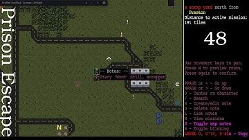 Prison Escape Scenario, Cataclysm DDA, Episode 48