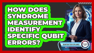 How Does Syndrome Measurement Identify Specific Qubit Errors?