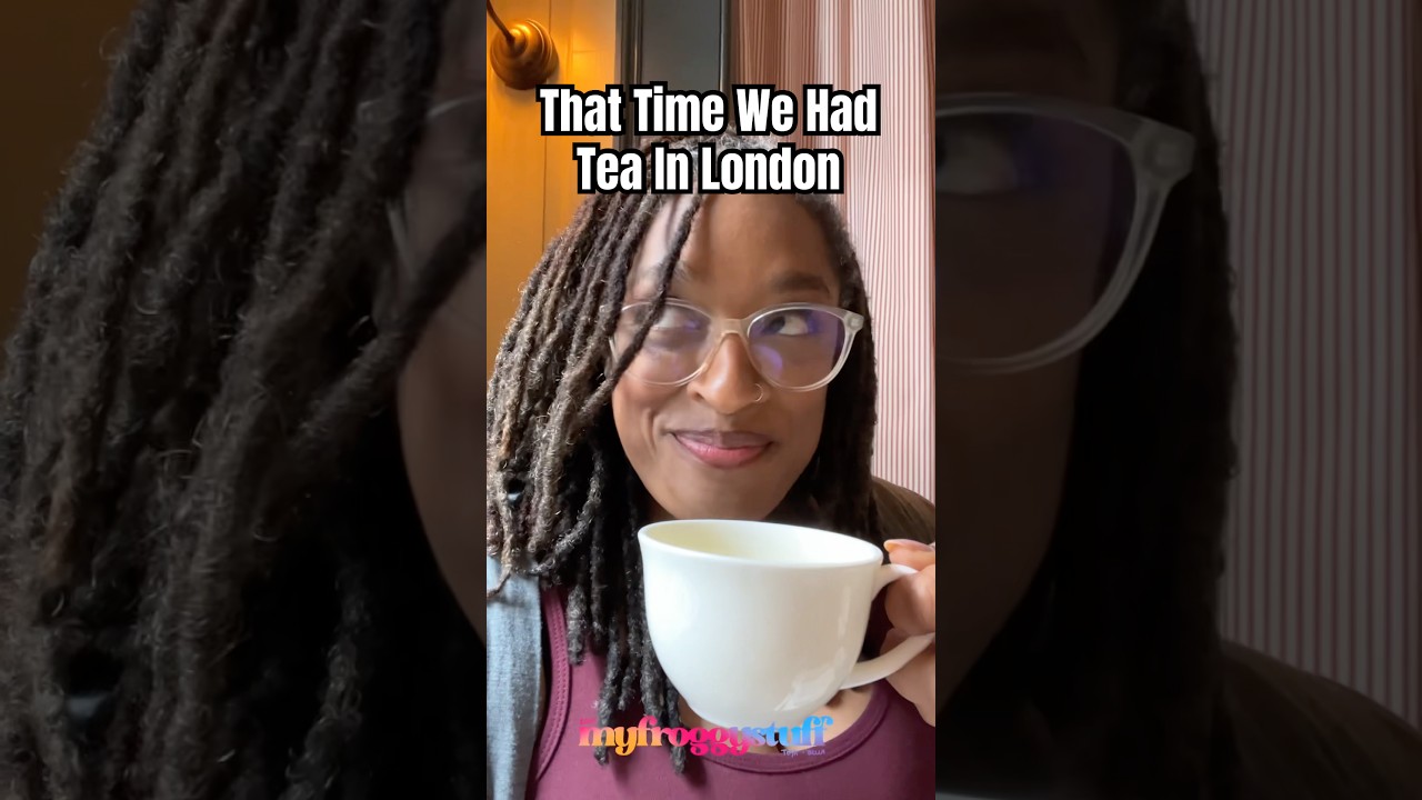 Tea In London | Videos I Filmed But Didn’t Post : Repainting The Mini Tea Set Made Me Think of This