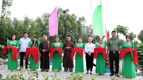 Lễ Khánh Thành Cầu Phúc Điền 33, Xã Tân Phong, TX,Giá Rai, T.Bạc Liêu, Thầy Thích Đức Dũng.