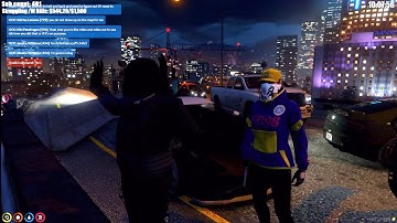 Ash from Hydra catches Maxine from RUST lacking… (Nopixel) | GTA RP