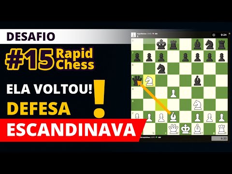 QUASE RECUSEI UM BISPO DE GRAÇA! - Desafio Rapidchess #Ep121 