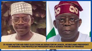 The Profile of President Bola Ahmed Tinubu of Nigeria