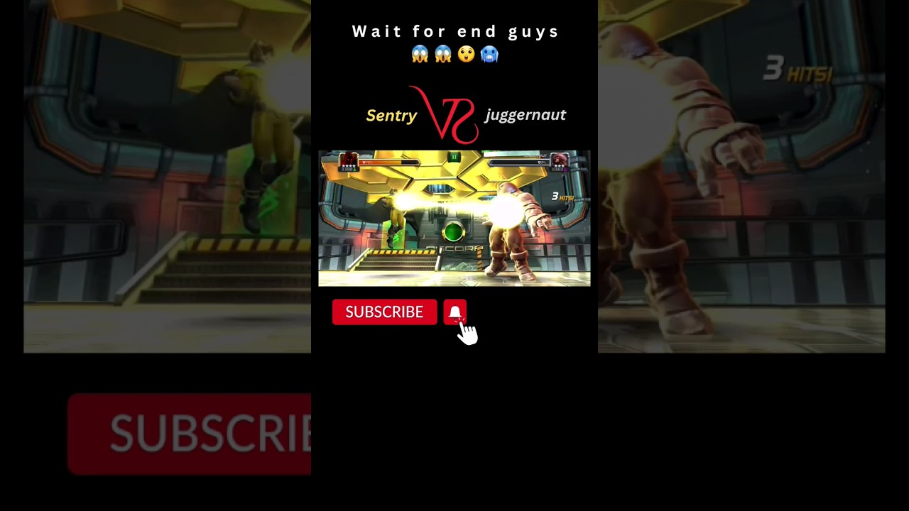 Sentry vs Juggernaut || MCOC 