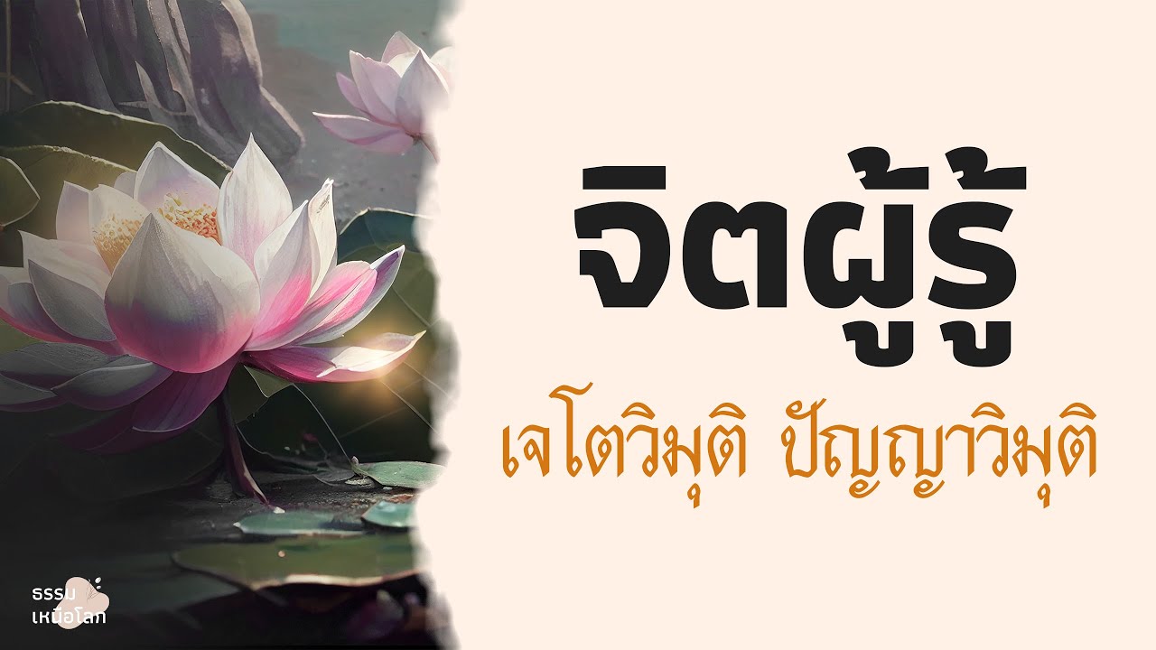 EP8 จิตผู้รู้ 2 แบบ :: เจโตวิมุติ ปัญญาวิมุติ