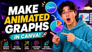 This Canva Feature Makes Data Look 10X Better! 📈 | How to Make Animated Graphs in Canva