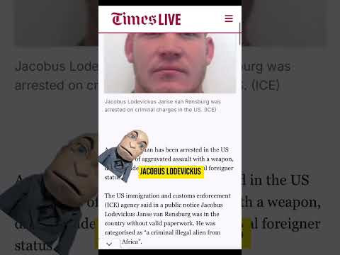 South Africa arrested in US?