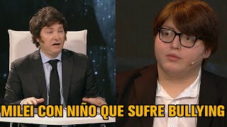 Milei Defendió A Niño Que Sufre Bullying - Cátedra Libre