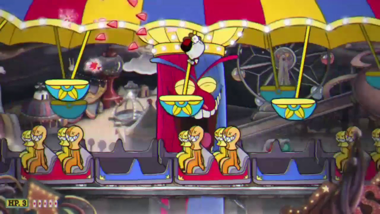 Cuphead - Beppi The Clown in "Carnival Kerfuffle" (Expert/S-rank) - YouTube