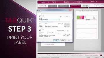 TABQUIK.com Color-Coded Labeling Software
