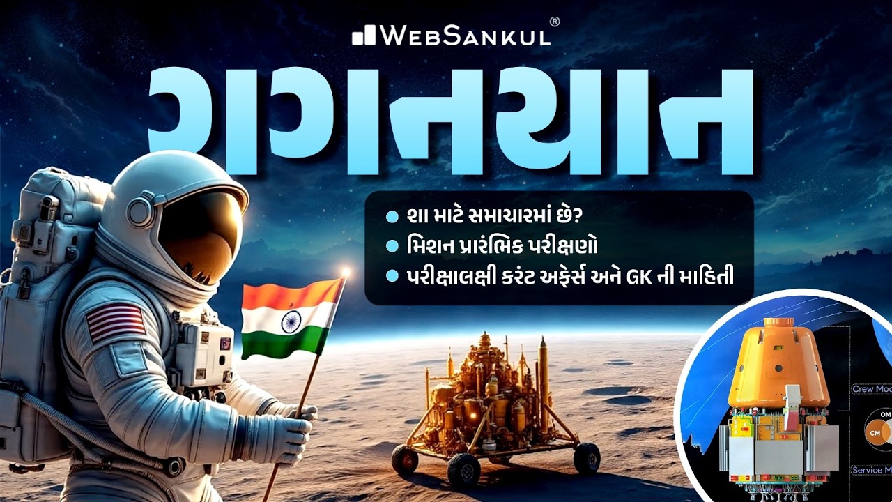 ગગનયાન | Gaganyan | Current Affairs | Gaganyan Mission | WebSankul Clips