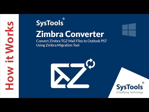 Cum se convertesc fișierele de poștă electronică Zimbra TGZ în Outlook PST