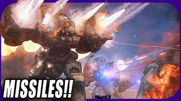WE NEED MORE MISSILES! MOAR!! | Mechwarrior 5 Mercenaries | Live | #4