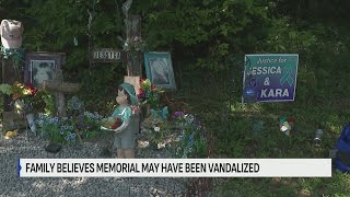 Vandalism suspected at memorial site for Kara Kopetsky, Jessica Runions
