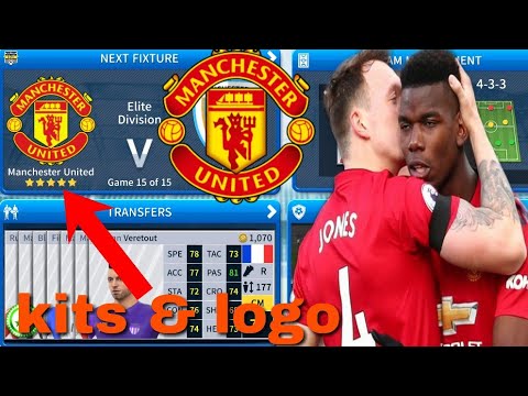 How To Import Manchester United Kits & Logo | Dream League Soccer 2019 -  Youtube
