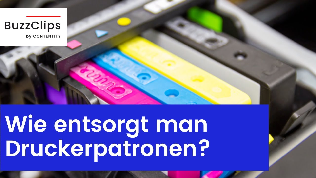 Wie entsorgt man Druckerpatronen richtig? - YouTube
