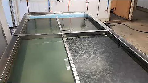Hydrodipping a door card