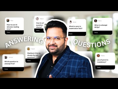 FAQs to watch before exams | CA Intermediate | CA Foundation #carohitsethi