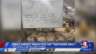 Great Harvest Bread Co. donates bread to government employees
