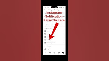 Instagram Notification On Kaise Kare | instagram notification not showing on home screen #viral