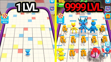 MAX LEVEL in Merge Master Blue Monster Game New Update (Part 2) #gamingboytanjil