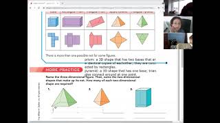 6th Grade Math: Lesson 15-1 "Nets of 3D Figures"