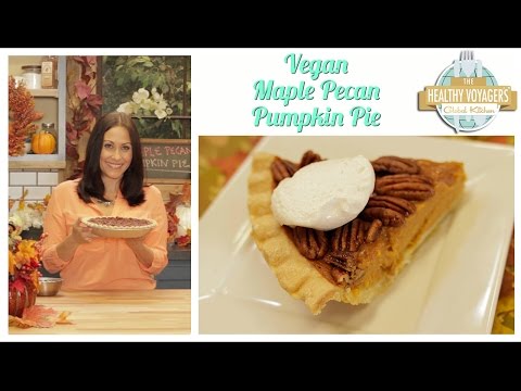 Vegan Maple Pecan Pumpkin Pie Recipe