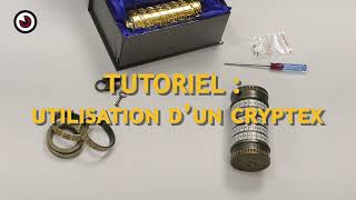 TUTORIEL : Utilisation d'un Cryptex