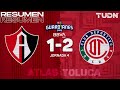 Resumen y goles | Atlas 1-2 Toluca | Guard1anes 2020 Liga BBVA MX - J4 | TUDN