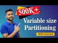 L-5.4: Variable size Partitioning |  Memory management | Operating System