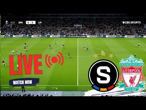 ⚽ AC Sparta Praha vs Liverpool Live UEFA Europa League First Leg 2024 _ Football live Gameplay