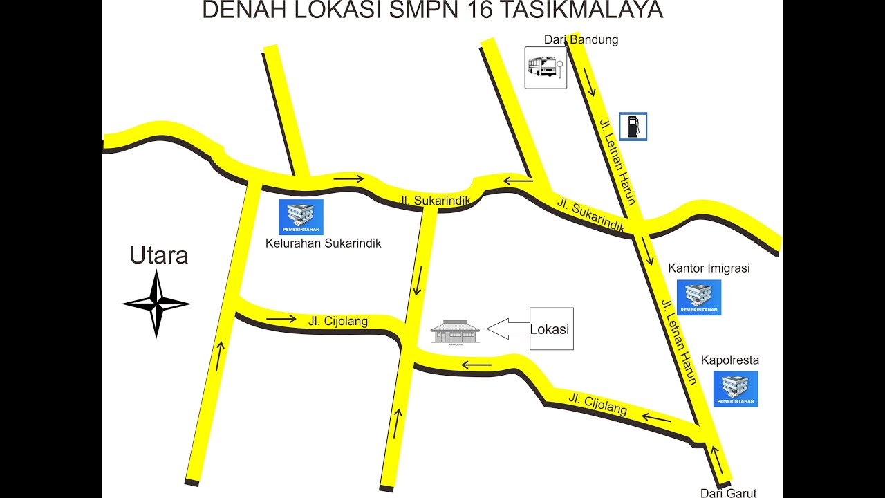 Cara Membuat Denah Lokasi Dengan Corel Draw