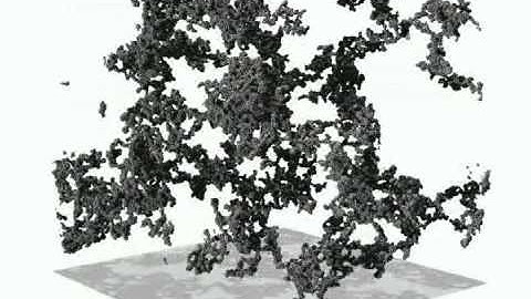 Rotating Cluster of a Wet Granular Material