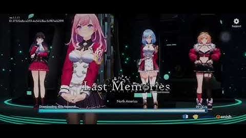De:Lithe Last Memories Title Screen