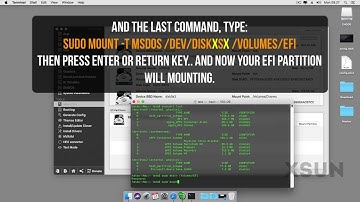 How to Mount EFI Partition Manually on macOS/Hackintosh