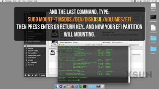 How to Mount EFI Partition Manually on macOS/Hackintosh