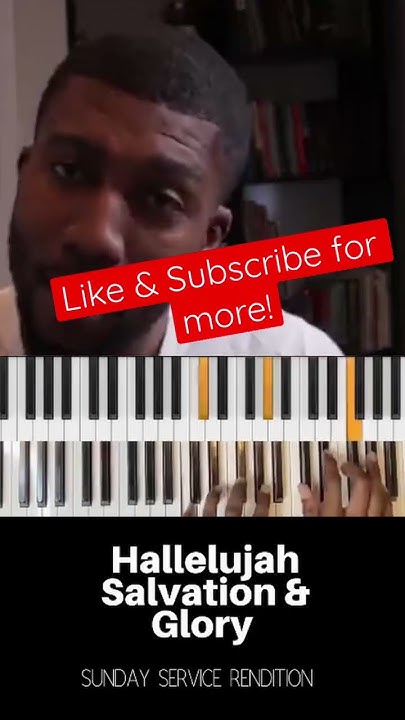 Hallelujah Salvation And Glory Lyrics By Kanye West Hallelujah Salvation & Glory - Kanye and Sunday Service Chior #