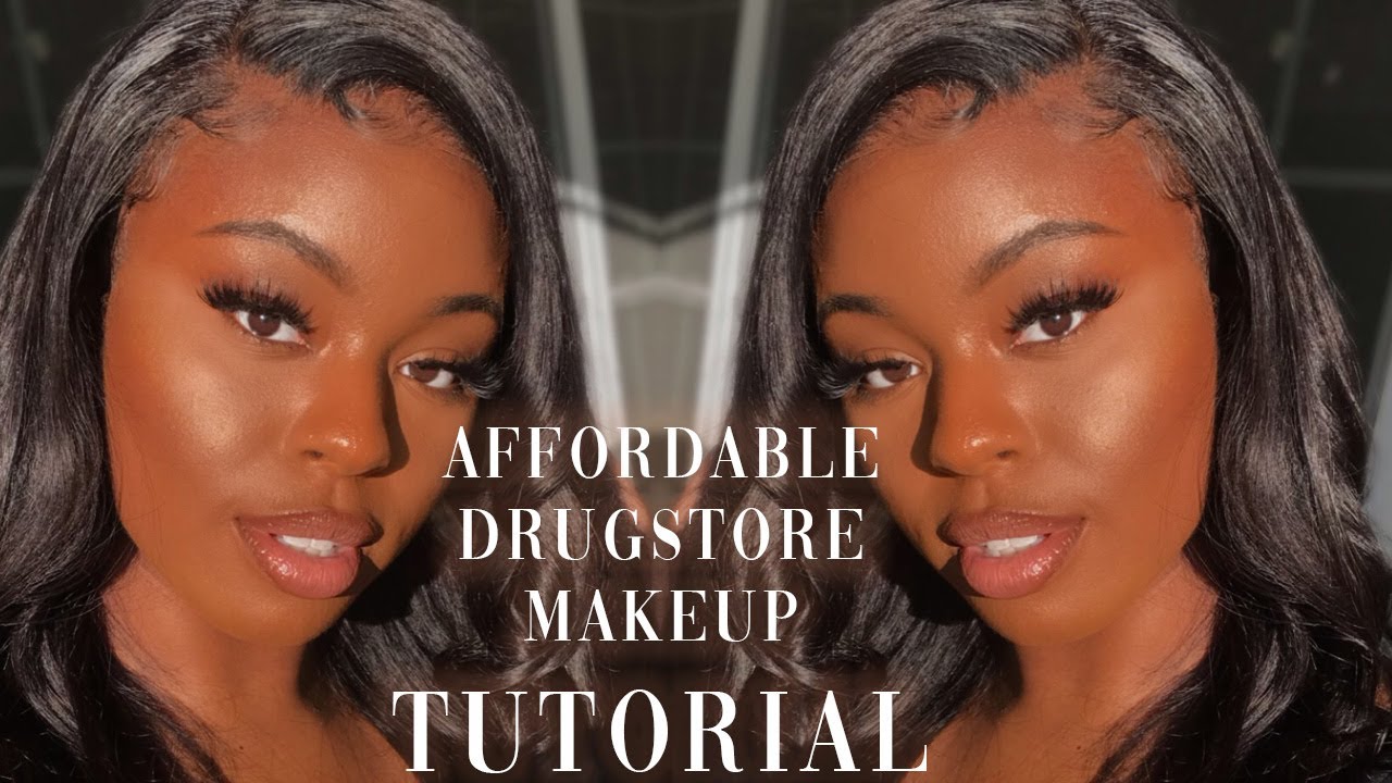 AFFORDABLE DRUGSTORE MAKEUP +Textured Skin Friendly || For Dark skin WOC || Lexsa Marie
